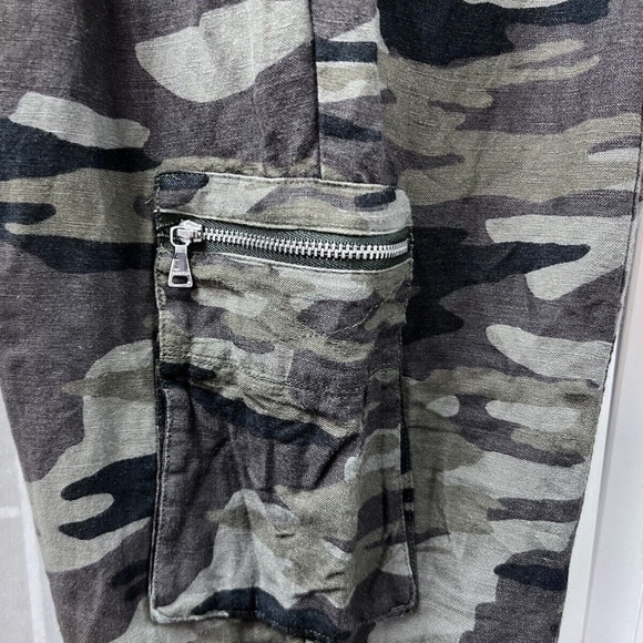 Express,Woman,military pants,Sz S,Camouflaged,multi-pockets, elasticated waist.! - Picture 4 of 9